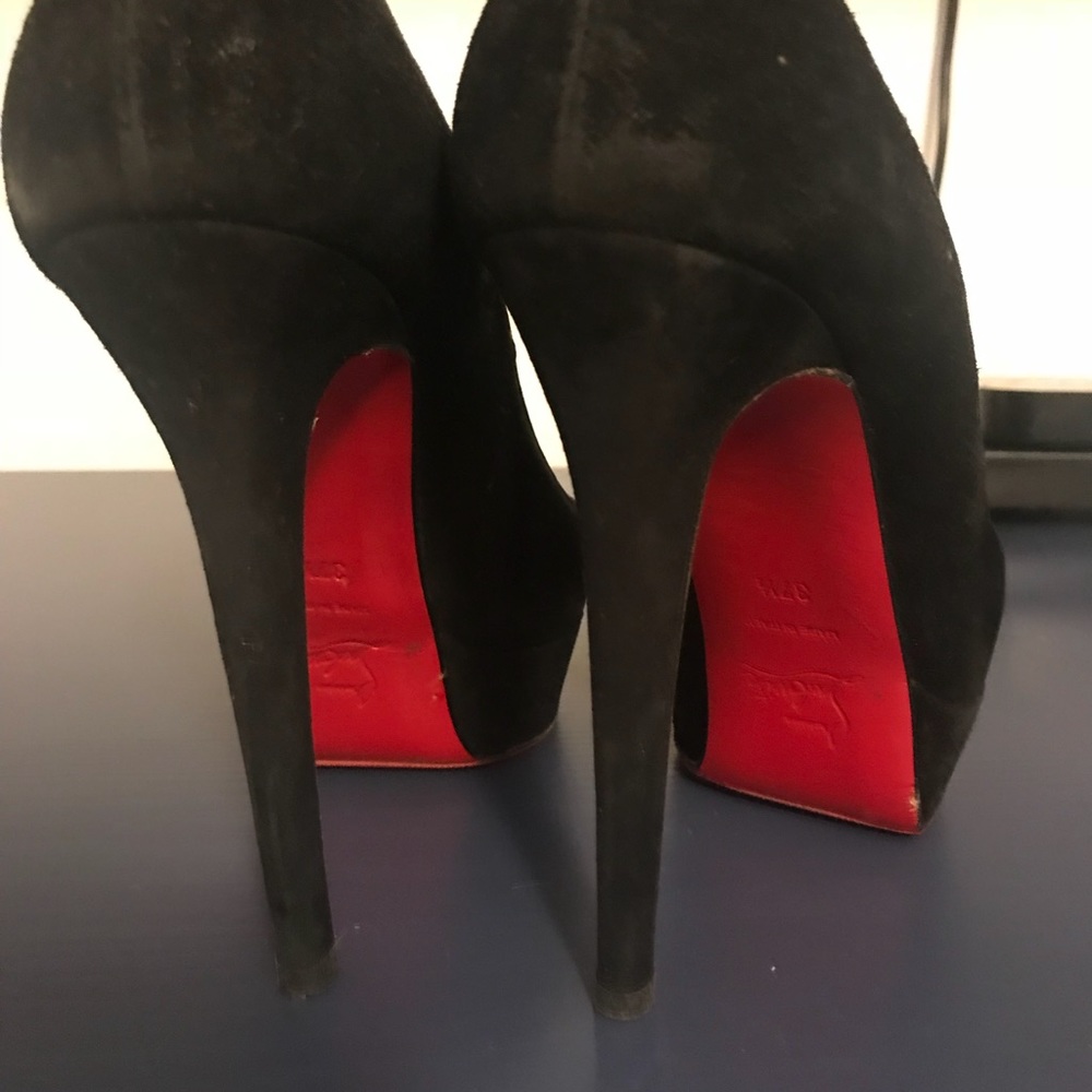 Blac Christian louboutins  “Bianca”